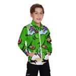 Parrot Hat Cartoon Captain Kids  Windbreaker