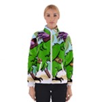 Parrot Hat Cartoon Captain Women s Bomber Jacket