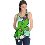 Parrot Hat Cartoon Captain Sleeveless Tunic