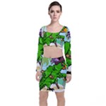 Parrot Hat Cartoon Captain Top and Skirt Sets