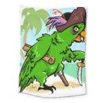 Parrot Hat Cartoon Captain Medium Tapestry