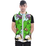 Parrot Hat Cartoon Captain Men s Puffer Vest