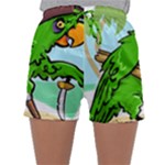 Parrot Hat Cartoon Captain Sleepwear Shorts
