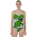 Parrot Hat Cartoon Captain Sweetheart Tankini Set