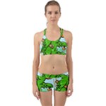 Parrot Hat Cartoon Captain Back Web Gym Set
