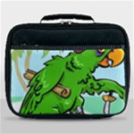 Parrot Hat Cartoon Captain Lunch Bag
