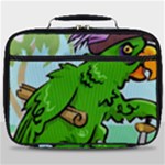 Parrot Hat Cartoon Captain Full Print Lunch Bag