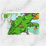 Parrot Hat Cartoon Captain Canvas Cosmetic Bag (Medium)