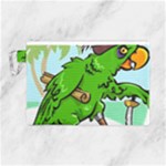 Parrot Hat Cartoon Captain Canvas Cosmetic Bag (Large)