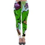 Parrot Hat Cartoon Captain Lightweight Velour Leggings