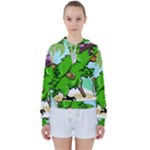 Parrot Hat Cartoon Captain Women s Tie Up Sweat