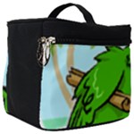 Parrot Hat Cartoon Captain Make Up Travel Bag (Big)