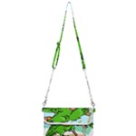 Parrot Hat Cartoon Captain Mini Crossbody Handbag