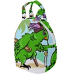 Parrot Hat Cartoon Captain Travel Backpack