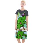 Parrot Hat Cartoon Captain Camis Fishtail Dress