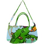 Parrot Hat Cartoon Captain Removable Strap Handbag