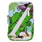 Parrot Hat Cartoon Captain Belt Pouch Bag (Large)