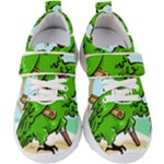 Parrot Hat Cartoon Captain Kids  Velcro Strap Shoes