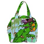 Parrot Hat Cartoon Captain Boxy Hand Bag