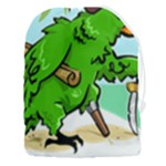 Parrot Hat Cartoon Captain Drawstring Pouch (3XL)