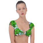 Parrot Hat Cartoon Captain Cap Sleeve Ring Bikini Top
