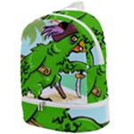 Parrot Hat Cartoon Captain Zip Bottom Backpack