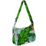 Parrot Hat Cartoon Captain Zip Up Shoulder Bag