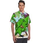 Parrot Hat Cartoon Captain Men s Polo T-Shirt