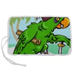 Parrot Hat Cartoon Captain Pen Storage Case (S)