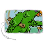 Parrot Hat Cartoon Captain Pen Storage Case (M)
