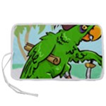 Parrot Hat Cartoon Captain Pen Storage Case (L)