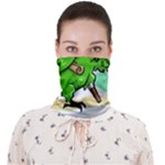 Parrot Hat Cartoon Captain Face Covering Bandana (Adult)