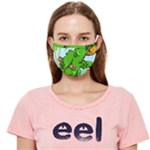 Parrot Hat Cartoon Captain Cloth Face Mask (Adult)