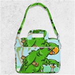Parrot Hat Cartoon Captain MacBook Pro 13  Shoulder Laptop Bag 