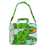 Parrot Hat Cartoon Captain MacBook Pro 16  Shoulder Laptop Bag