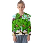 Parrot Hat Cartoon Captain Kids  Peter Pan Collar Blouse