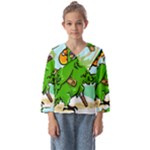 Parrot Hat Cartoon Captain Kids  Sailor Shirt