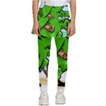Parrot Hat Cartoon Captain Kids  Skirted Pants