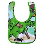 Parrot Hat Cartoon Captain Baby Bib