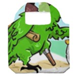 Parrot Hat Cartoon Captain Premium Foldable Grocery Recycle Bag