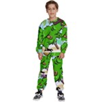 Parrot Hat Cartoon Captain Kids  Sweatshirt set