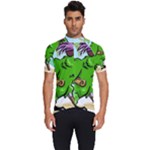 Parrot Hat Cartoon Captain Men s Short Sleeve Cycling Jersey