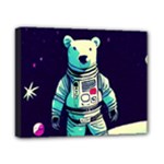 Bear Astronaut Futuristic Canvas 10  x 8  (Stretched)