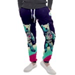 Bear Astronaut Futuristic Men s Jogger Sweatpants