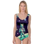 Bear Astronaut Futuristic Princess Tank Leotard 