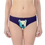 Bear Astronaut Futuristic Hipster Bikini Bottoms