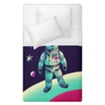 Bear Astronaut Futuristic Duvet Cover (Single Size)