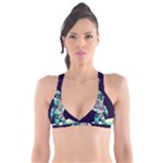 Bear Astronaut Futuristic Plunge Bikini Top