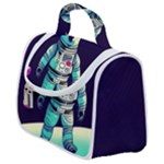 Bear Astronaut Futuristic Satchel Handbag