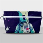 Bear Astronaut Futuristic Handbag Organizer
